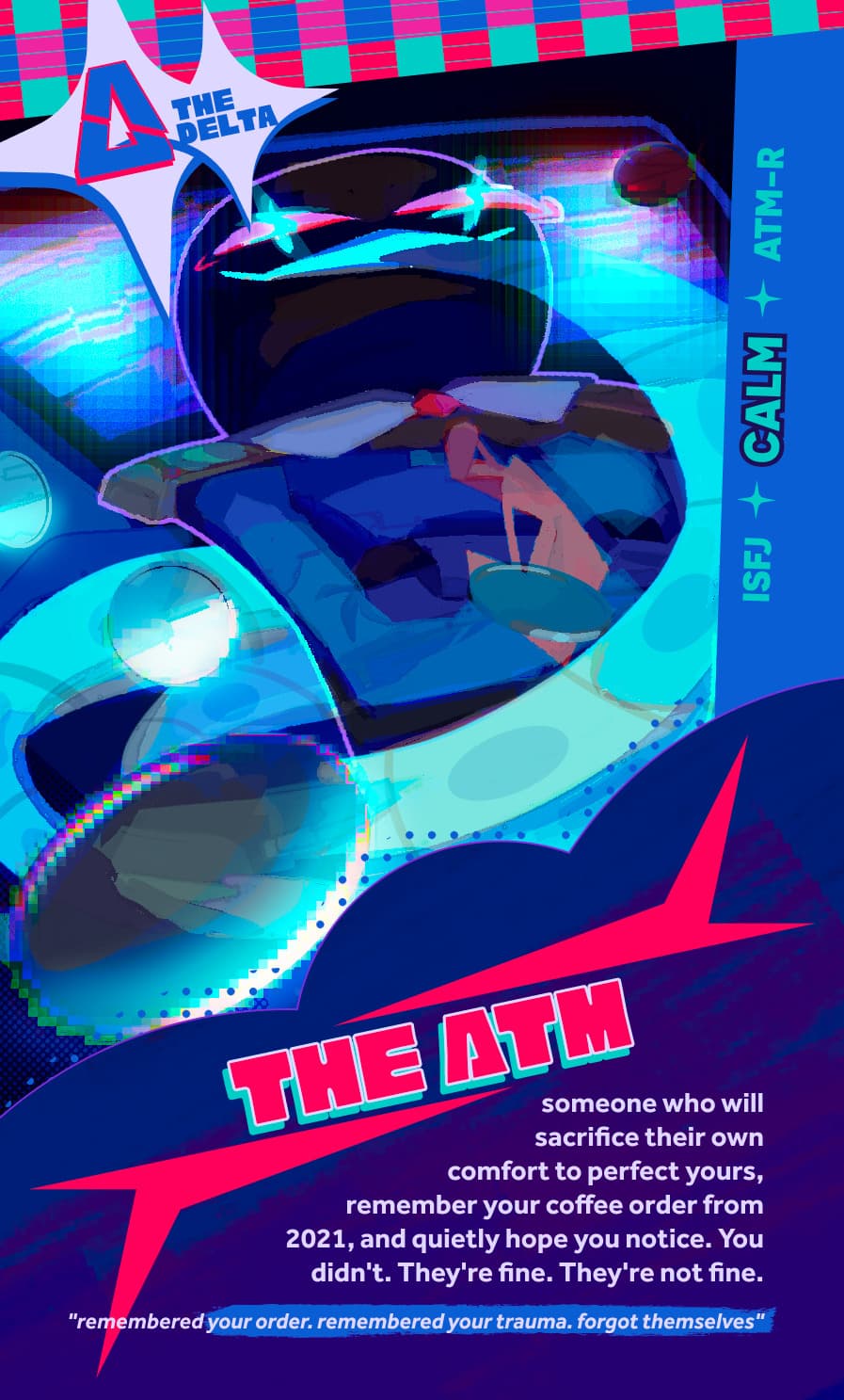 The ATM card artwork