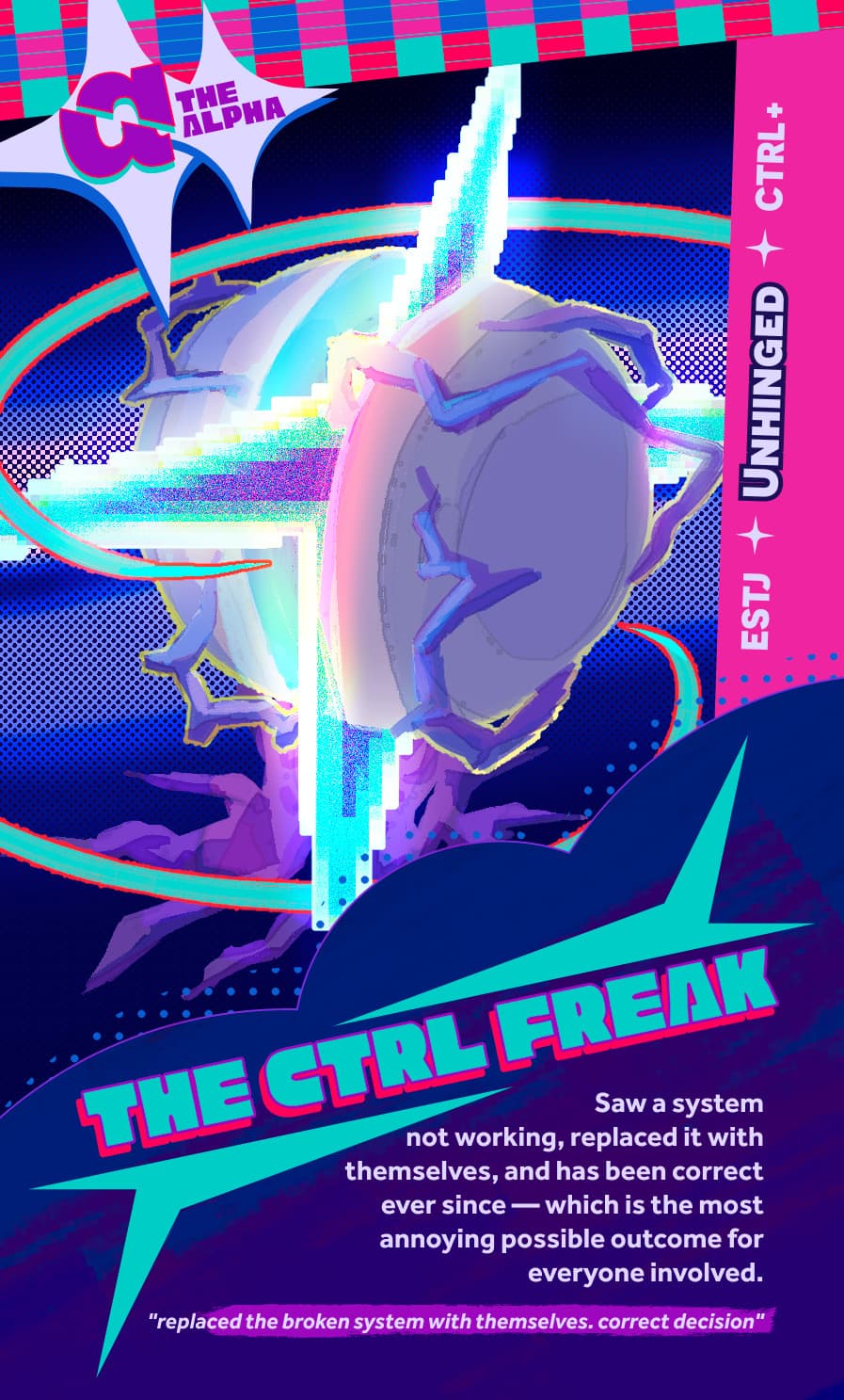 The Ctrl Freak card artwork