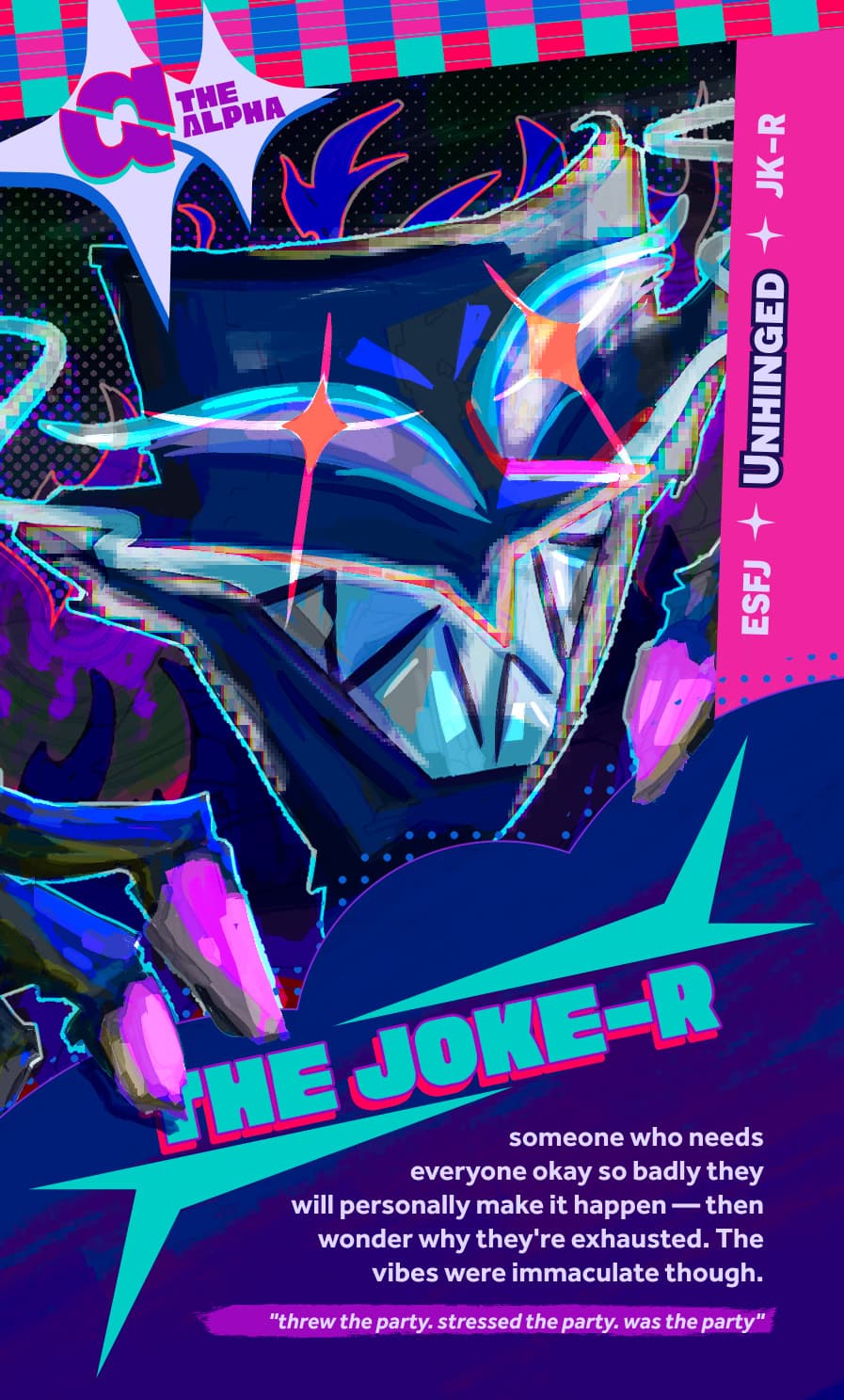 The Joke-R card artwork