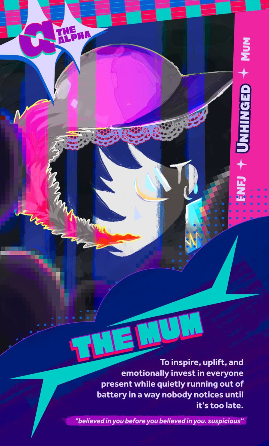 The Mum card artwork