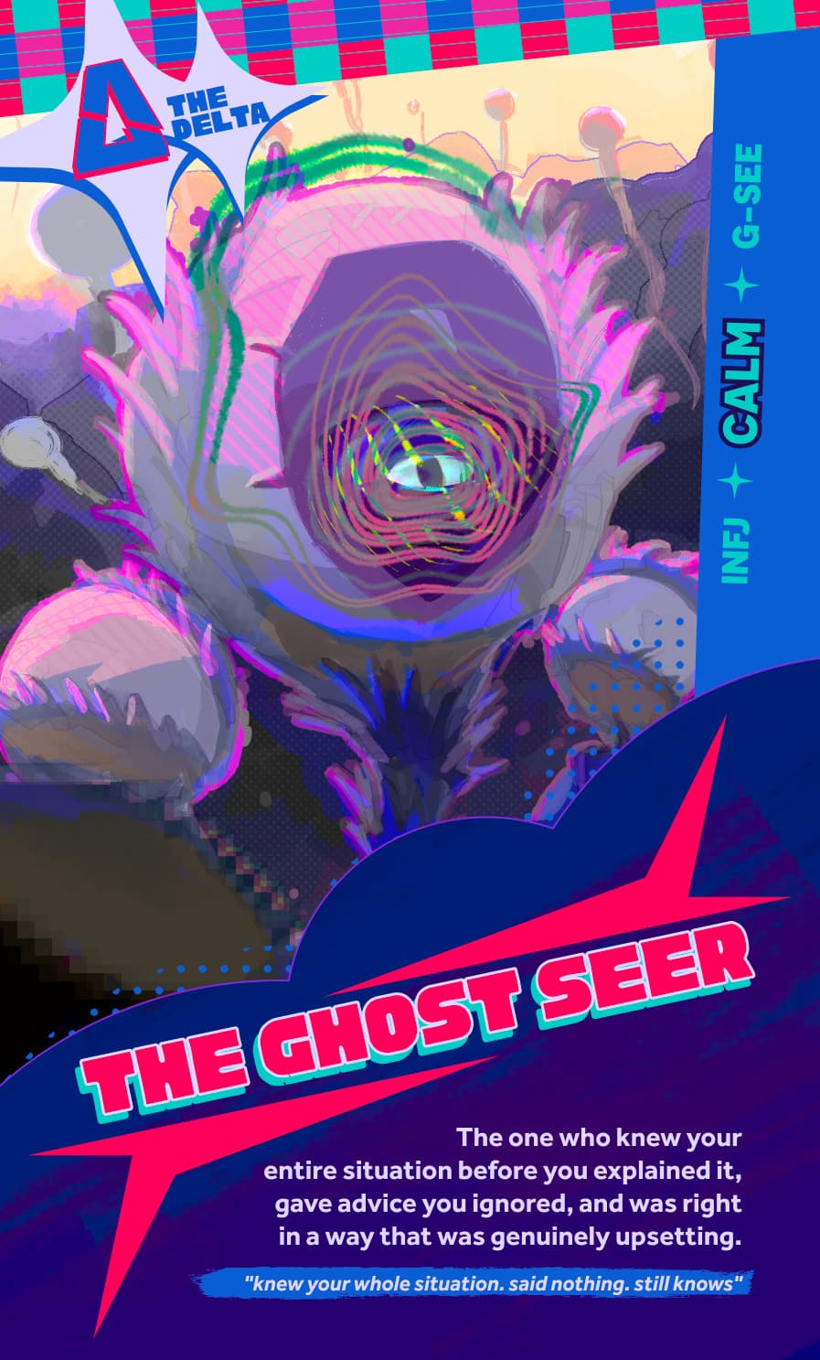 The Ghost Seer card artwork